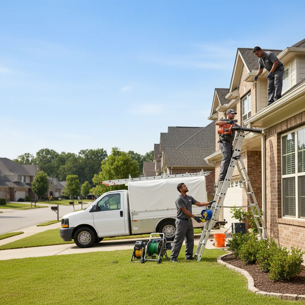 Home Gutter Service in Hawley, TX near me